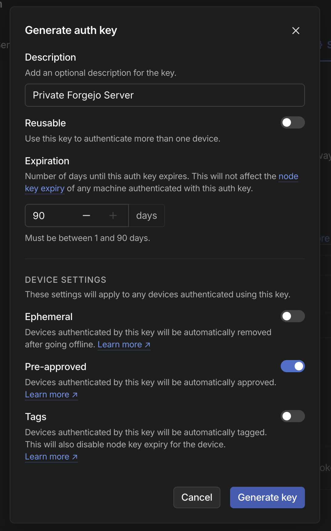 Private Git Server With Tailscale